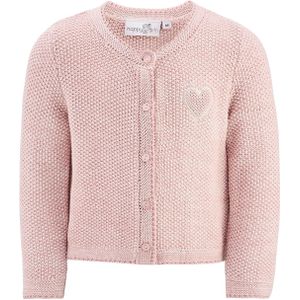happy girls Gebreid vest  rosa