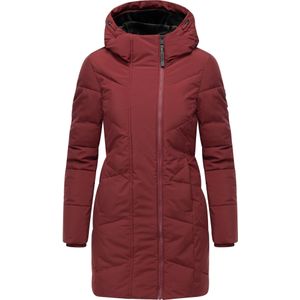 Ragwear Wintermantel 'Pevilla'  donkerrood