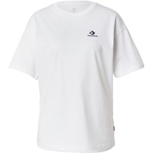 CONVERSE Shirt  zwart / wit