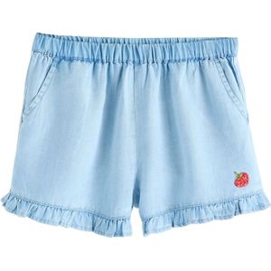 Next Broek  blauw denim / rood