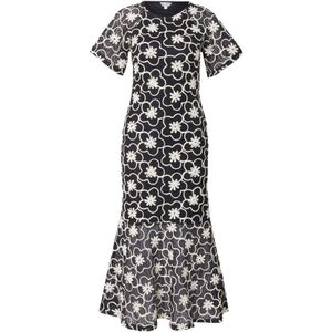 OBJECT Jurk 'OBJCALLA'  zwart / wit