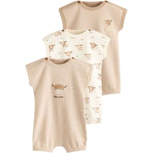 Next Rompertje/body  beige / lichtbruin