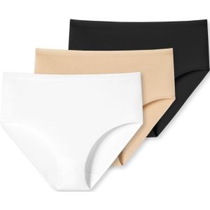 uncover by SCHIESSER Slip 'Uncover '  nude / zwart / wit