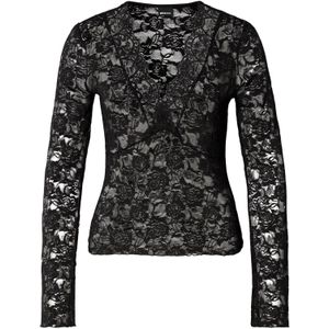 Gina Tricot Shirt  zwart