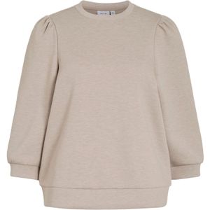 VILA Sweatshirt 'VIREFLECT'  beige
