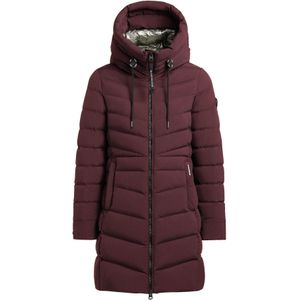 khujo Wintermantel 'Tuhani5'  bordeaux