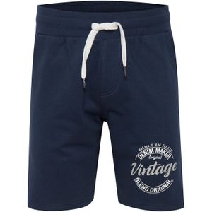 BLEND Broek 'TORBEN'  navy / wit