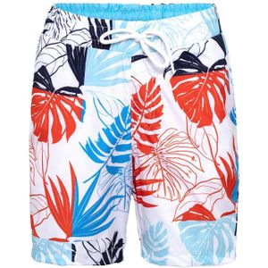 Daniel Hills Zwemshorts  lichtblauw / donkerblauw / rood / wit