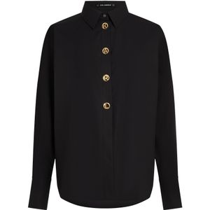 Karl Lagerfeld Blouse  zwart