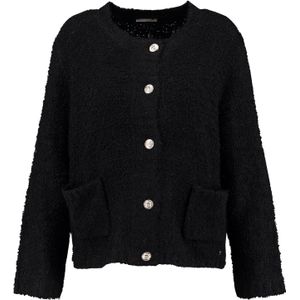 Key Largo Gebreid vest 'Simone'  zwart