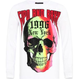 CIPO & BAXX Shirt  gemengde kleuren