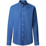 Hackett - Ess Gmt Dyed - Overhemd - Katoen - Lange Mouwen
