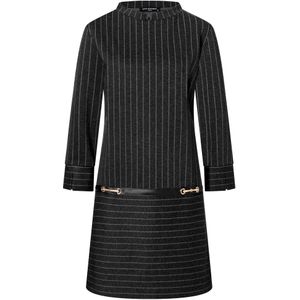 Ana Alcazar Jurk  zwart / wit