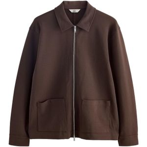 Next Sweatvest  donkerbruin