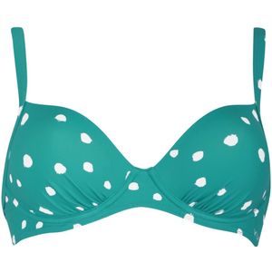 VIVID Bikinitop  turquoise / natuurwit