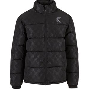 Karl Kani Winterjas 'OgAop'  stone grey / zwart