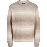 Jack & Jones - JORMEADOWS - Trui - Bruin / Lichtbruin