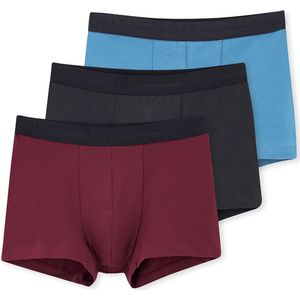 Dagi Boxershorts  lichtblauw / bordeaux / zwart