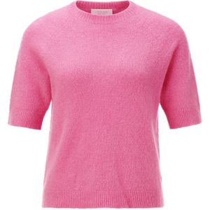 Rich & Royal - Gebreide Pullover - Dames - Slim Fit - Ronde Hals - Ribboorden