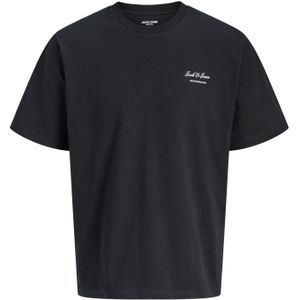 JACK & JONES Shirt 'JJEARCHIVE'  zwart / wit