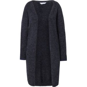 Janet & Joyce Gebreid vest  zwart