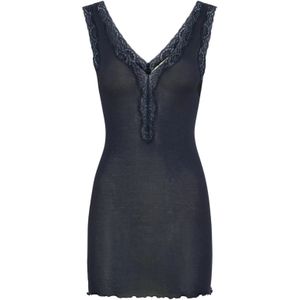 Seamless Basic Top 'Lacey'  donkerblauw