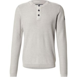 CAMP DAVID Trui  lichtgrijs