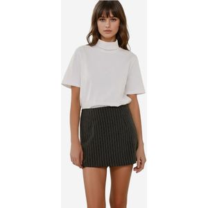 Hiccup Rok  donkergrijs / offwhite