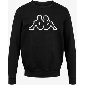 KAPPA Trui 'Airvit'  zwart / wit