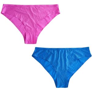 Next Slip  blauw / fuchsia