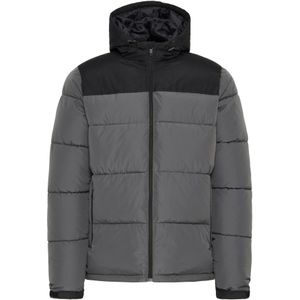 BLEND Winterjas 'Bankli'  donkergrijs / zwart