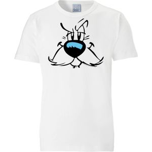 Logoshirt - T-Shirt Idefix - Off-white - Vintage Stijl