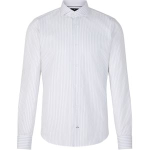 JOOP! Overhemd 'Pares'  grijs / wit