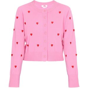 myMo - Comfy Collectie - Vest - Gebreid - Ronde Hals - Knoopsluiting