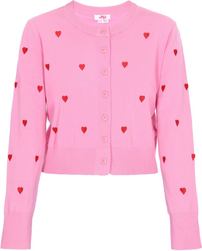 myMo - Comfy Collectie - Vest - Gebreid - Ronde Hals - Knoopsluiting