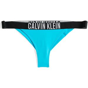 Calvin Klein Swimwear Bikinibroek 'Intense Power'  lichtblauw / zwart / wit