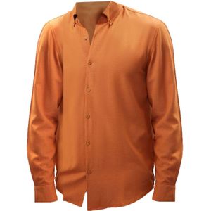 Antioch Overhemd  donkeroranje