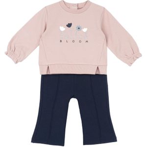 Chicco Set  ivoor / navy / rosa / zilver