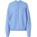 mbym - Axane - Gebreid Vest - Blauw Gemêleerd