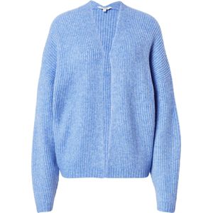 mbym - Axane - Gebreid Vest - Blauw Gemêleerd