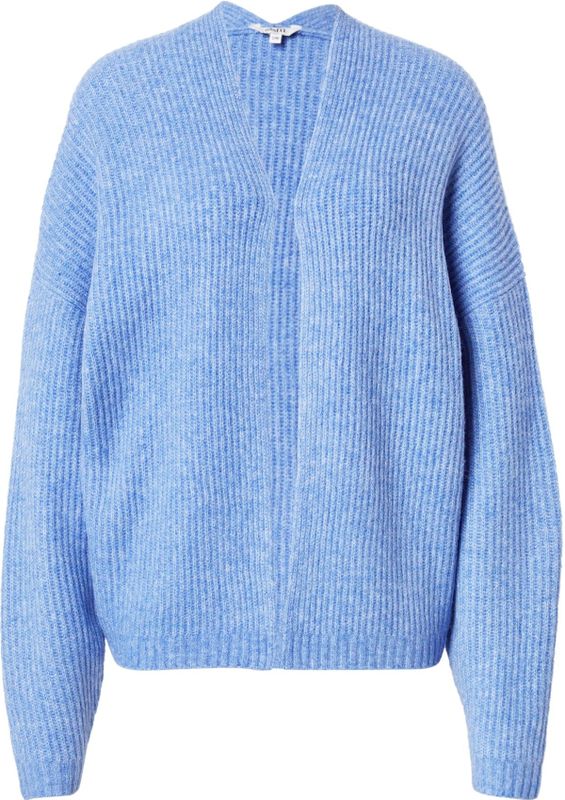 mbym - Axane - Gebreid Vest - Blauw Gemêleerd