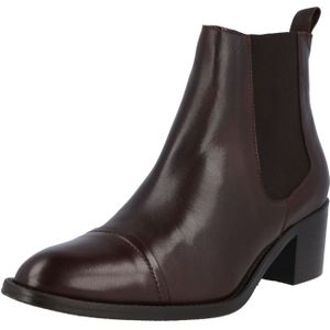 Bianco Chelsea boots 'Carol'  donkerbruin