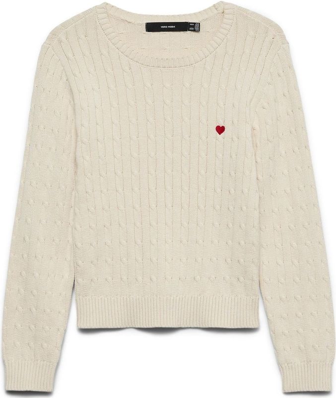 Vmfocornelia - Gebreide Pullover - Kabelgebreid Detail - Regular Fit