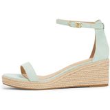 Tommy Hilfiger - Fw0fw08479 - Espadrilles - Suède - Sleehak 5.5 cm