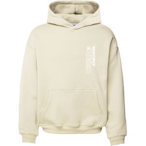 Multiply Apparel Sweatshirt 'Wanted'  taupe / wit