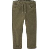 Regular Fit Broek - Twill - Verstelbare Taille - Zwart