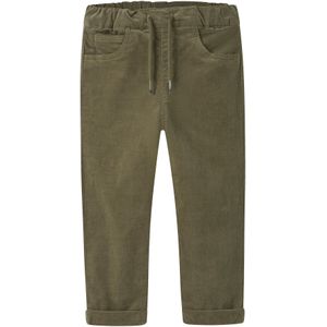 Regular Fit Broek - Twill - Verstelbare Taille - Zwart