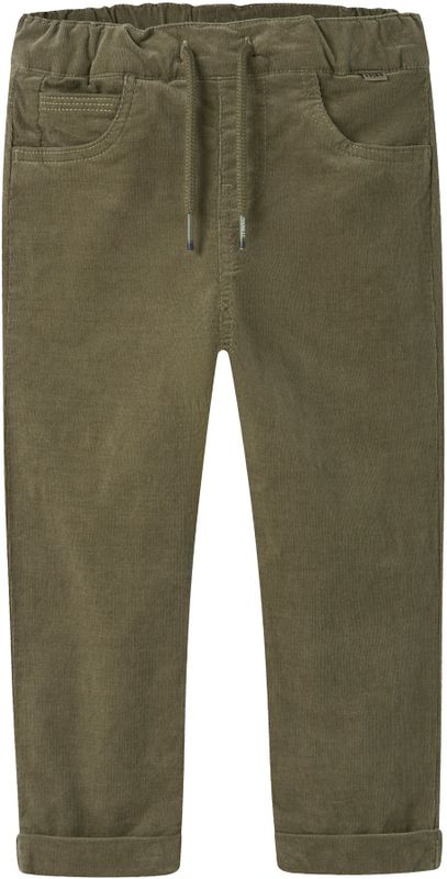 Regular Fit Broek - Twill - Verstelbare Taille - Zwart