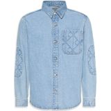 Calvin Klein - Overhemd '90S' - Blauw Denim - Lange Mouw