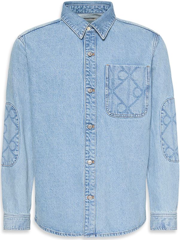 Calvin Klein - Overhemd '90S' - Blauw Denim - Lange Mouw